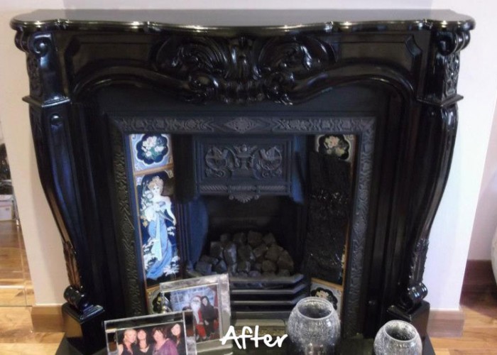 Casino-black-fireplace-surround
